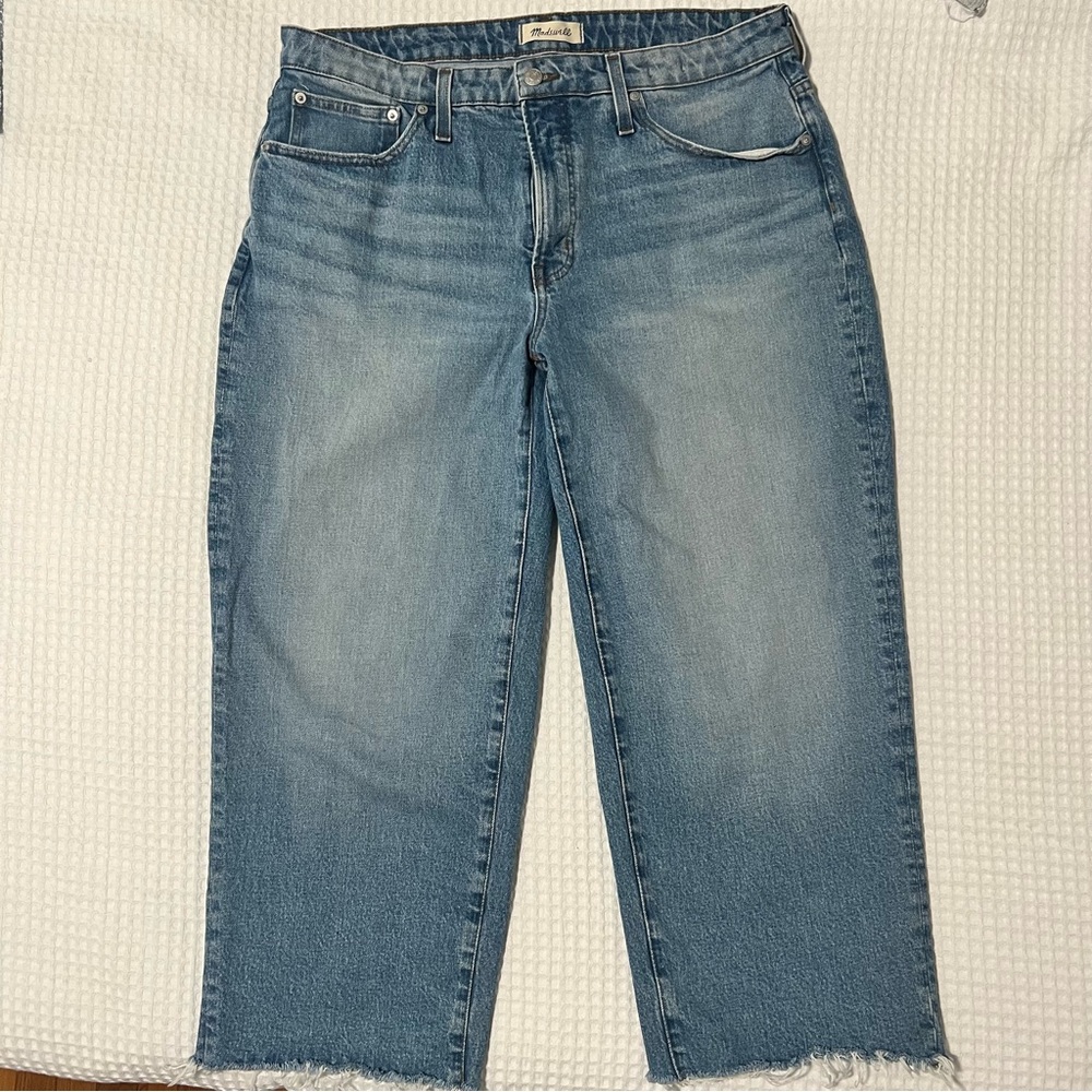 Madewell the perfect vintage wide leg crop